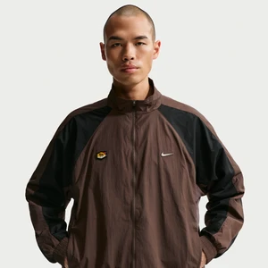Męska bluza dresowa z tkaniny Nike Tuned Air - Brązowy