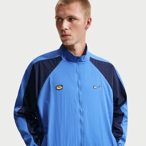 Męska bluza dresowa z tkaniny Nike Tuned Air - Niebieski