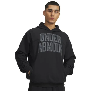 Zdjęcie produktu Męska bluza nierozpinana z kapturem Under Armour UA Rival LW Graphic Hoodie - czarna