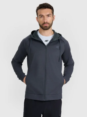 Męska bluza treningowa 4F 4FWMM00TFSWM654 - szara