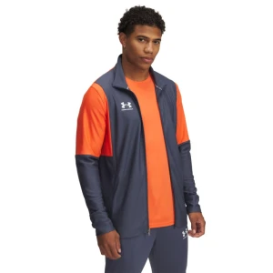 Męska bluza treningowa rozpinana Under Armour UA Challenger - szara