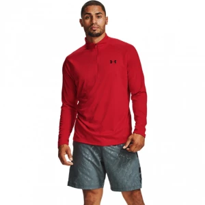Męska bluza treningowa UNDER ARMOUR Tech 2.0 1/2 Zip - czerwona