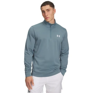 Męska bluza treningowa UNDER ARMOUR UA Armour Fleece 1 / 4 Zip - niebieska