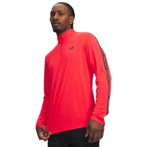 Męska bluza treningowa Under Armour UA Tech Taping 1 / 2 Zip - czerwona