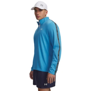 Męska bluza treningowa Under Armour UA Tech Taping 1 / 2 Zip - niebieska