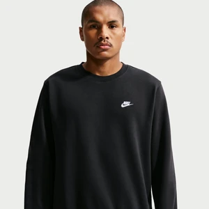 Męska bluza z dzianiny Nike Club - Czerń