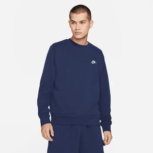 Męska bluza z dzianiny Nike Sportswear Club - Niebieski