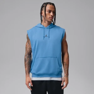 Męska bluza z kapturem bez rękawów Dri-FIT Jordan Sport Crossover - Niebieski