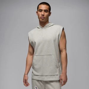 Męska bluza z kapturem bez rękawów Dri-FIT Jordan Sport Crossover - Szary