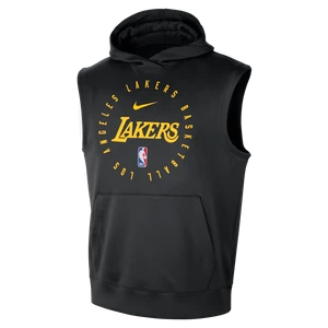 Męska bluza z kapturem bez rękawów Nike Dri-FIT NBA Los Angeles Lakers Spotlight - Czerń