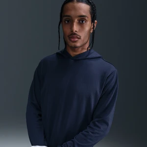 Męska bluza z kapturem do golfa Dri-FIT Nike Tour - Niebieski