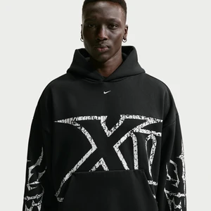 Męska bluza z kapturem do koszykówki Ja Therma-FIT - Czerń Nike