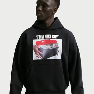 Męska bluza z kapturem do koszykówki Nike Therma-FIT LeBron „Shoe Bag” - Czerń
