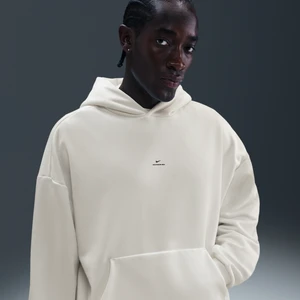 Męska bluza z kapturem do koszykówki Therma-FIT Nike Standard Issue - Biel