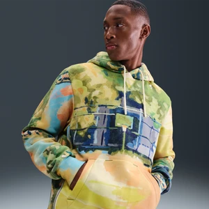Męska bluza z kapturem do koszykówki Therma-FIT Nike Standard Issue - Zieleń