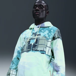 Męska bluza z kapturem do koszykówki Therma-FIT Nike Standard Issue - Zieleń