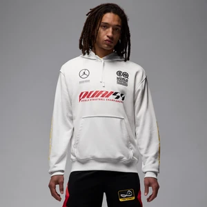 Męska bluza z kapturem Dri-FIT Jordan Sport Crossover Quai 54 - Biel