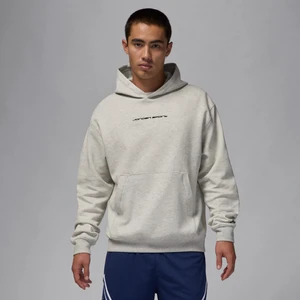 Męska bluza z kapturem Dri-FIT Jordan Sport Hoop Fleece - Szary