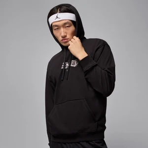 Męska bluza z kapturem i nadrukiem Dri-FIT Jordan Sport Crossover - Czerń