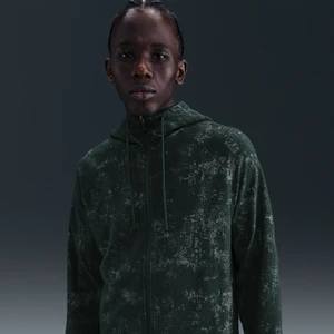 Męska bluza z kapturem i zamkiem na całej długości Nike Primary Therma-FIT - Zieleń