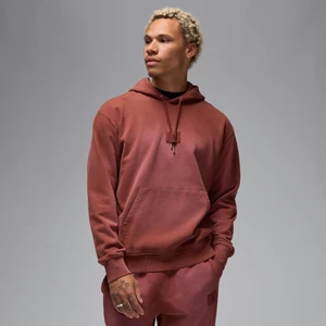 Męska bluza z kapturem Jordan Flight Fleece - Brązowy