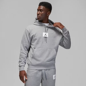 Męska bluza z kapturem Jordan Flight Fleece - Szary