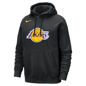 Męska bluza z kapturem NBA Nike Los Angeles Lakers Club - Czerń