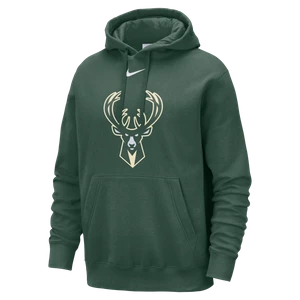 Męska bluza z kapturem NBA Nike Milwaukee Bucks Club - Zieleń