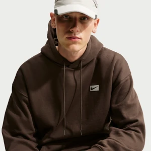 Męska bluza z kapturem Nike - Brązowy