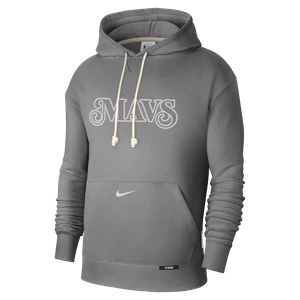 Męska bluza z kapturem Nike Dri-FIT NBA Courtside Dallas Mavericks Standard Issue City Edition - Szary