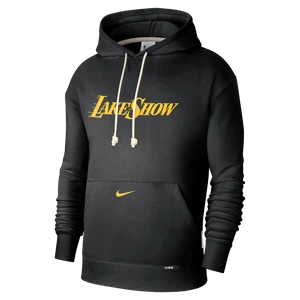 Męska bluza z kapturem Nike Dri-FIT NBA Courtside Los Angeles Lakers Standard Issue City Edition - Czerń