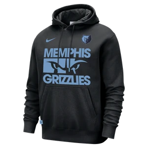 Męska bluza z kapturem Nike NBA Memphis Grizzlies Club Courtside - Czerń