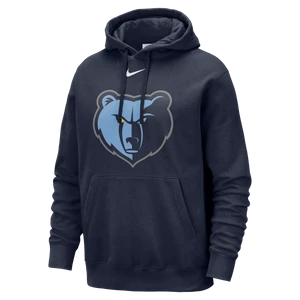 Męska bluza z kapturem Nike NBA Memphis Grizzlies Club - Niebieski