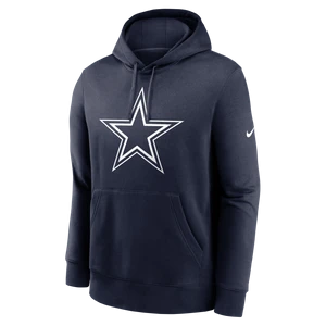 Męska bluza z kapturem Nike NFL Dallas Cowboys Logo Club - Niebieski