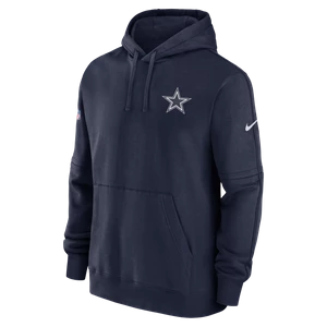 Męska bluza z kapturem Nike NFL Dallas Cowboys Sideline Club - Niebieski