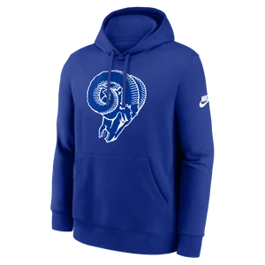 Męska bluza z kapturem Nike NFL Los Angeles Rams Primetime Club Logo - Niebieski
