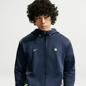Męska bluza z kapturem Nike - Niebieski