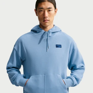 Męska bluza z kapturem Nike - Niebieski