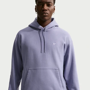 Męska bluza z kapturem Nike Solo Swoosh - Fiolet