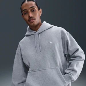 Męska bluza z kapturem Nike Solo Swoosh - Szary
