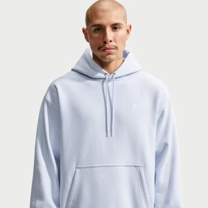 Męska bluza z kapturem Nike Solo Swoosh - Szary