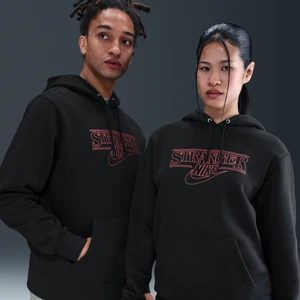 Zdjęcie produktu Męska bluza z kapturem Nike x Stranger Things - Czerń