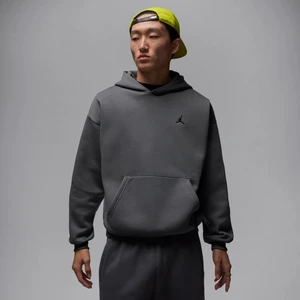Męska bluza z kapturem o kroju oversize Jordan Brooklyn Fleece - Szary