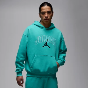 Męska bluza z kapturem o kroju oversize Jordan Brooklyn Fleece - Zieleń