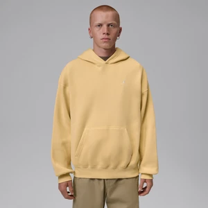 Męska bluza z kapturem o kroju oversize Jordan Brooklyn Fleece - Żółty