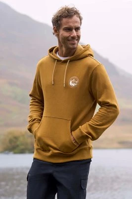 Męska bluza z kapturem — wschodzące słońce nad górami - Mountain Warehouse