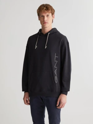 Męska Bluza z Kapturem z Silikonową Grafiką GANT