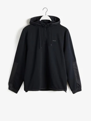 Męska bluza z kapturem z tkaniny mieszanej GANT