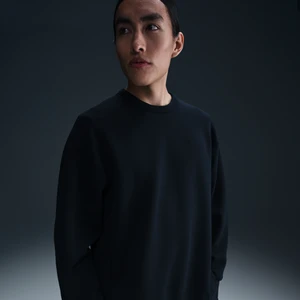 Męska bluza z półokrągłym dekoltem Dri-FIT Nike 24.7 ImpossiblySoft - Czerń