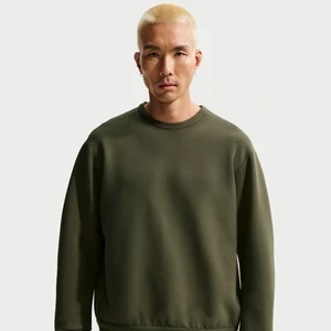 Męska bluza z półokrągłym dekoltem Dri-FIT Nike 24.7 ImpossiblySoft - Zieleń